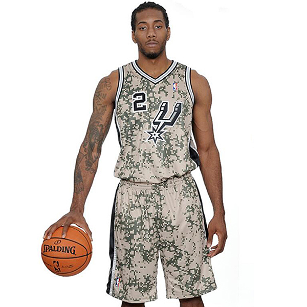 kawhi leonard camo jersey photo